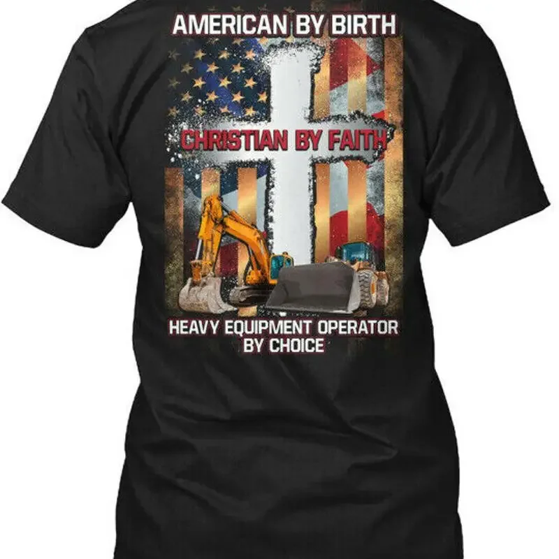 Heavy Equipment Operations - Hochwertiges „Stolzer Maschinenführer“-T-Shirt aus den USA,