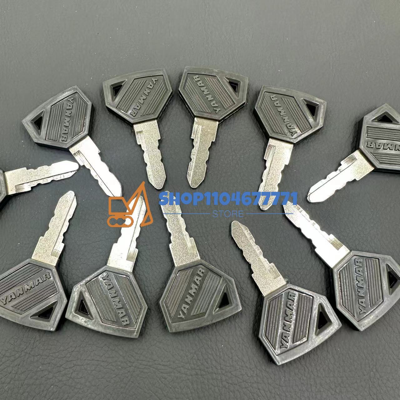 Heavy Equipment Keys Master Set - 10/5/1 Stück 52160 Schlüssel für Yanmar