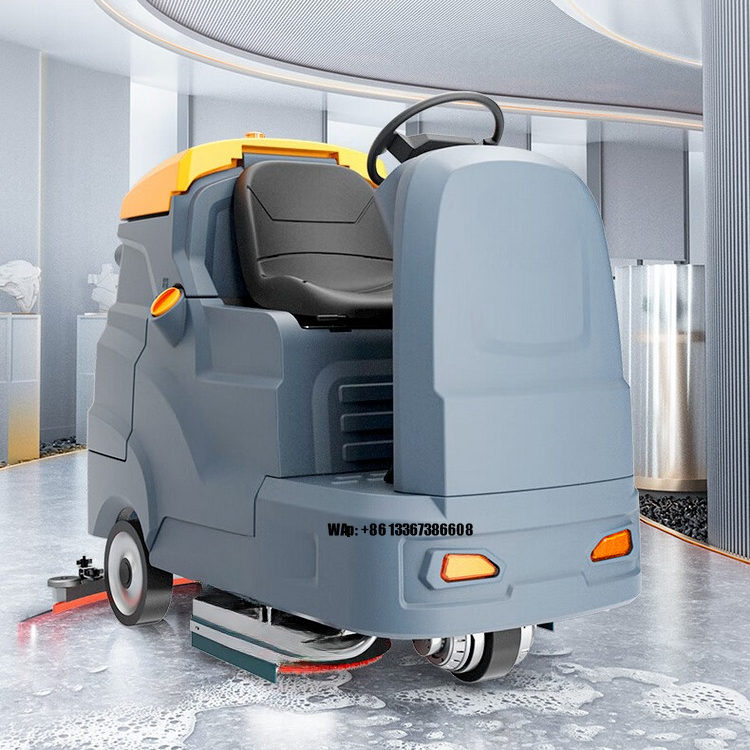 Industrial Floor Scrubber - Doppelte professionelle Bürsten-Bodenschrubber, starke, langlebige Bodenreinigungsmaschine