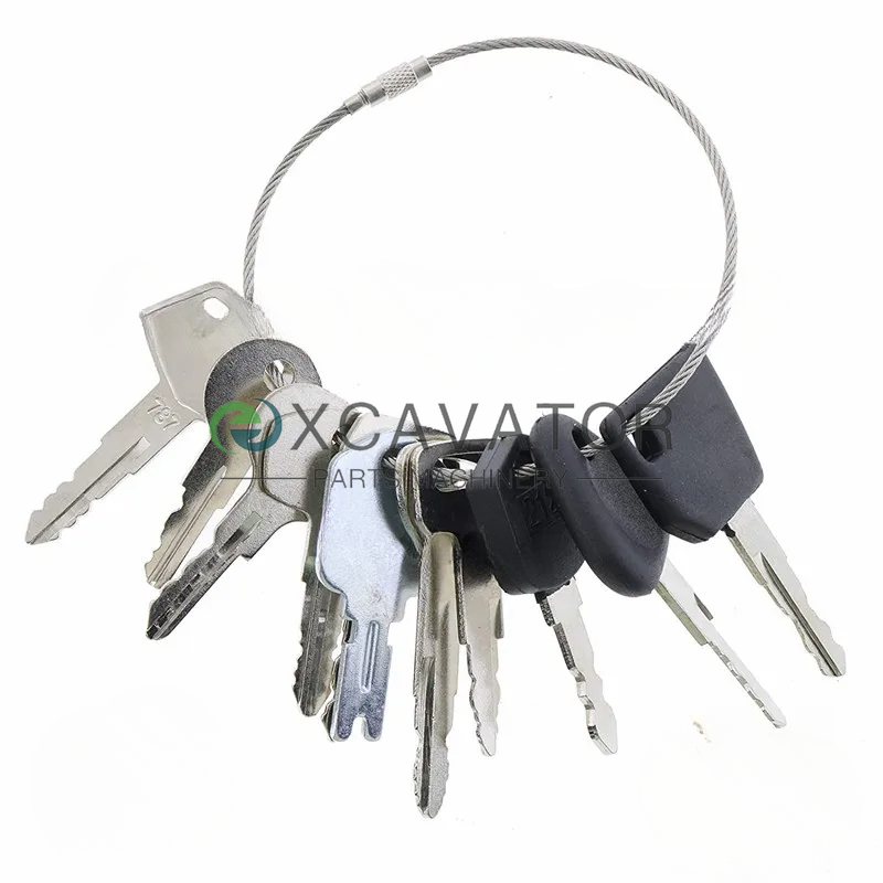 Heavy Equipment Keys Master Set - 11 schlüssel Gabelstapler Schlüssel Set für
