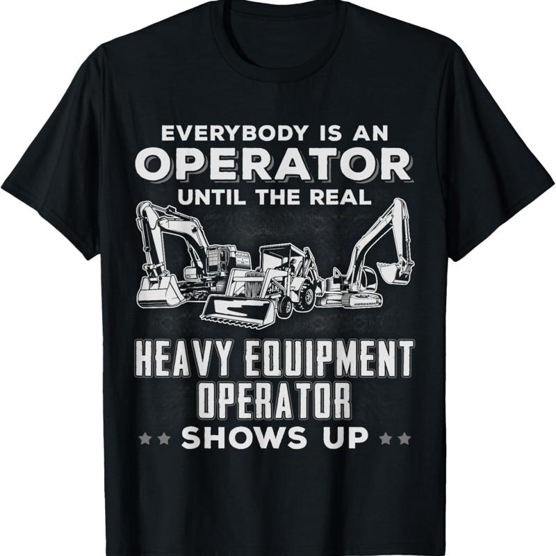 Heavy Equipment Operations - Lustiges T-Shirt für Baggerfahrer, Bulldozerfahrer und