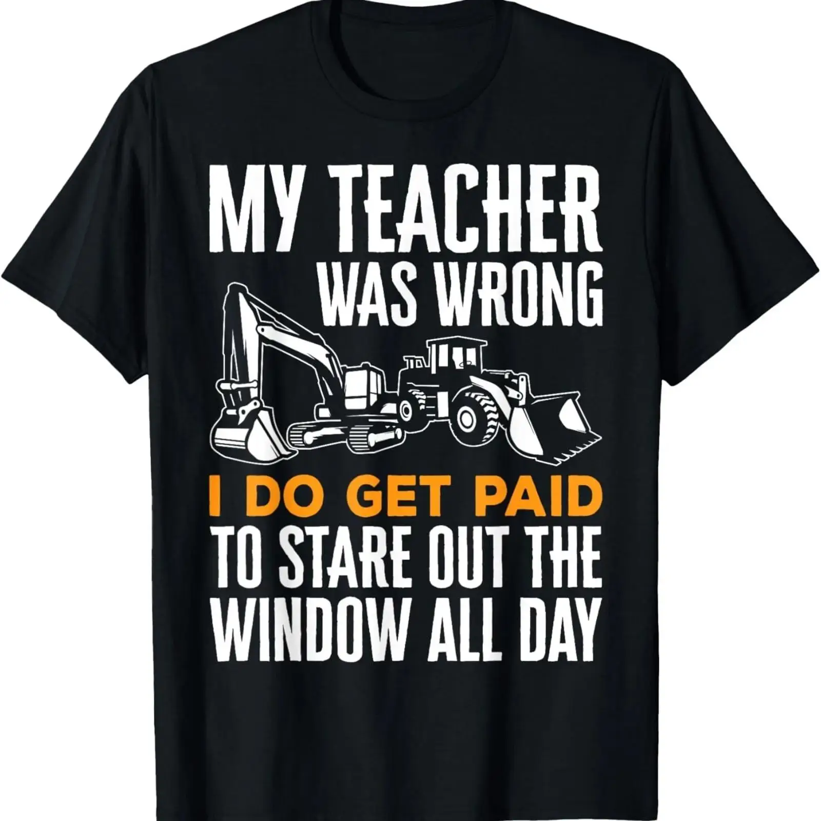 Heavy Equipment Operations - Lustiges T-Shirt mit Bild eines Baggerfahrers,