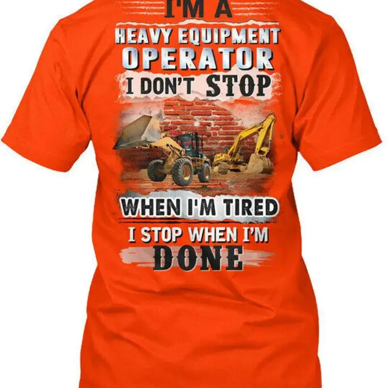 Heavy Equipment Operations - Schwerlastfahrzeugfahrer „Ich höre nicht auf, ich