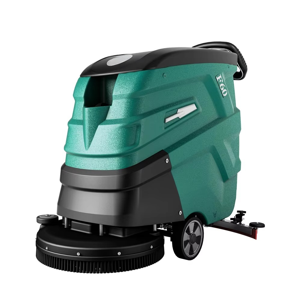 Industrial Floor Scrubber - Handgeführter, selbstfahrender Bodenreiniger für Gewerbe, Supermärkte,