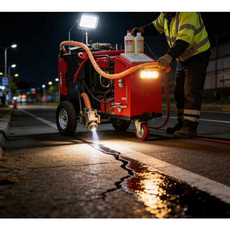 Hocheffiziente Straßenriss-Ver – Road Crack Sealing Machine Bewertung und Preis