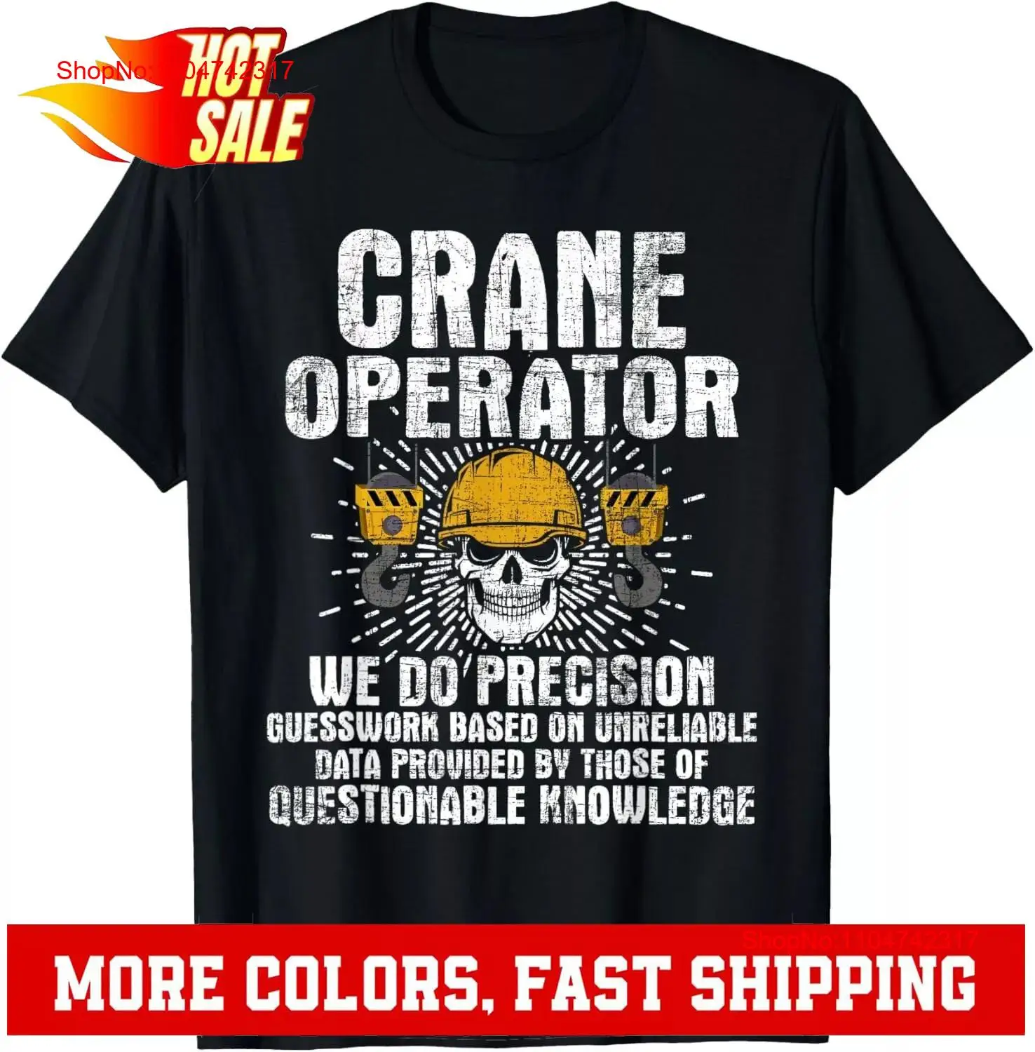 Crane Operator Retro Tower Hea – Heavy Equipment Operations Bewertung und Preis