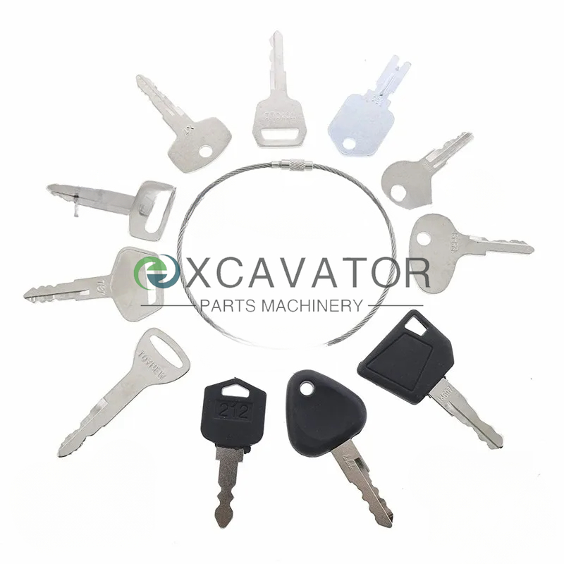 11 schlüssel Gabelstapler Schl – Heavy Equipment Keys Master Set Bewertung und Preis