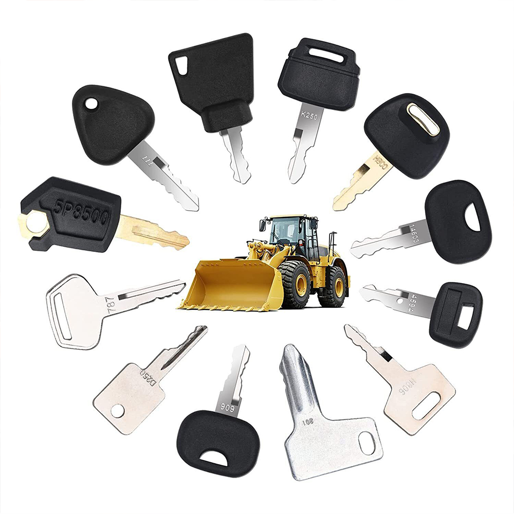 12Pcs Schwere Ausrüstung Bau Z – Heavy Equipment Keys Master Set Bewertung und Preis