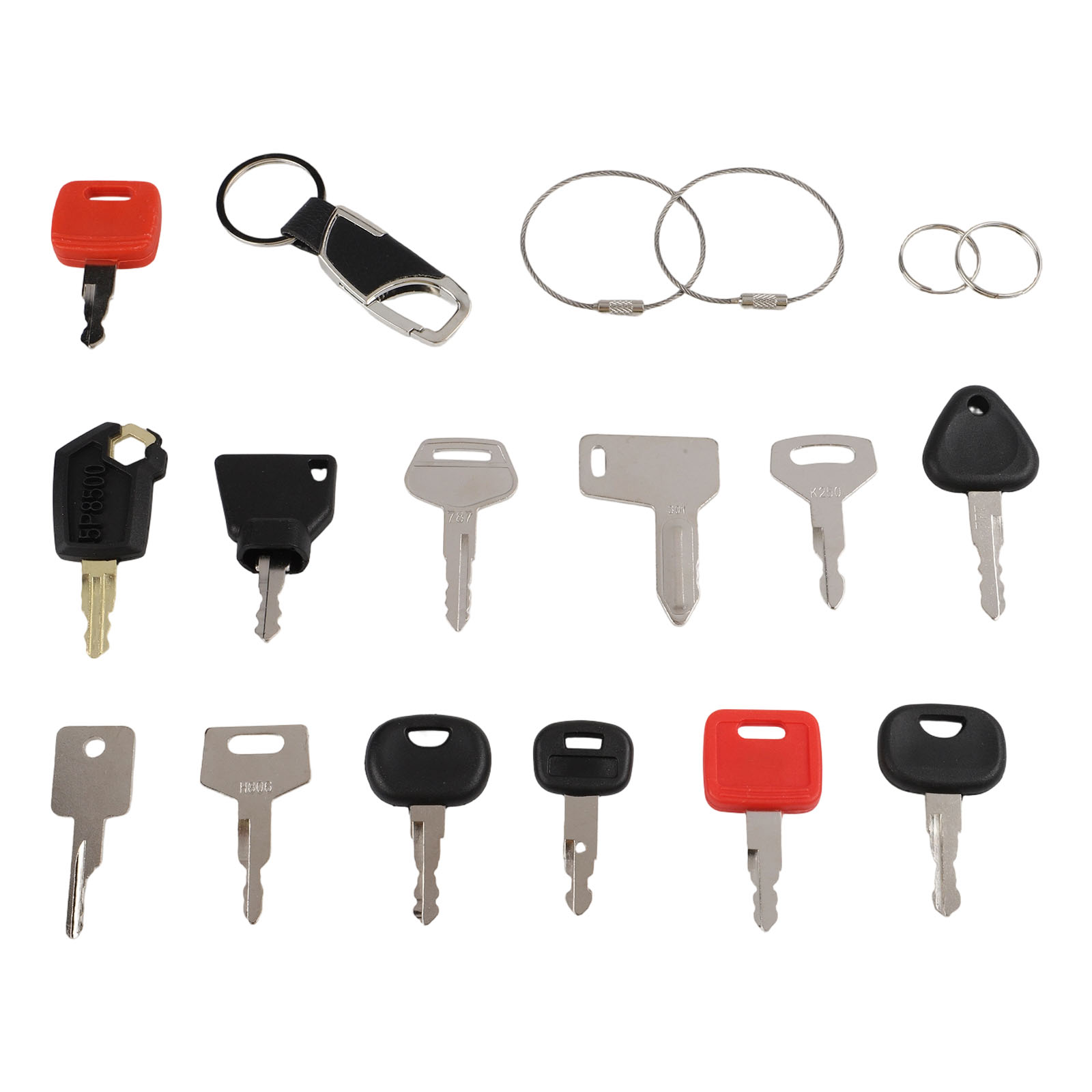 13-teiliges Set Zündschlüssel  – Heavy Equipment Keys Master Set Bewertung und Preis
