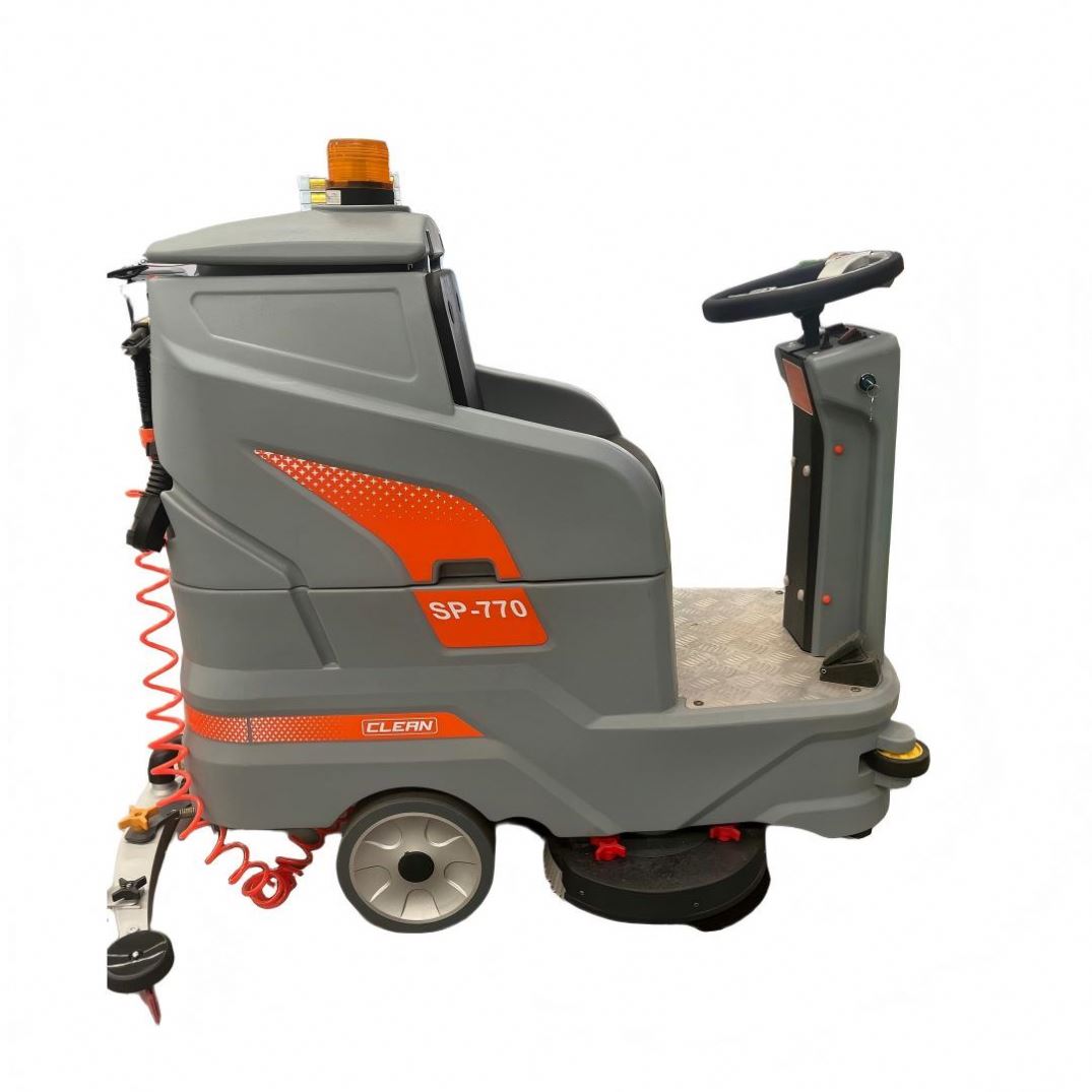 SP-770 Doppelbürsten-Aufsitz-E – Industrial Floor Scrubber Bewertung und Preis